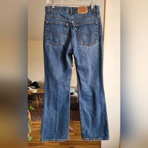 Vintage 90s Bootcut White Tab Levi Strauss Denim Jeans Size 31